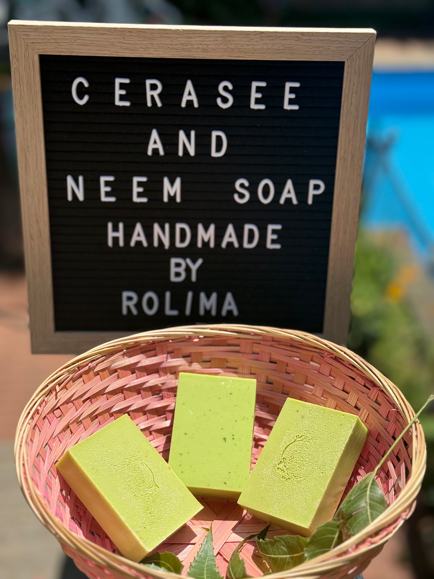 Cerasee and neem soap