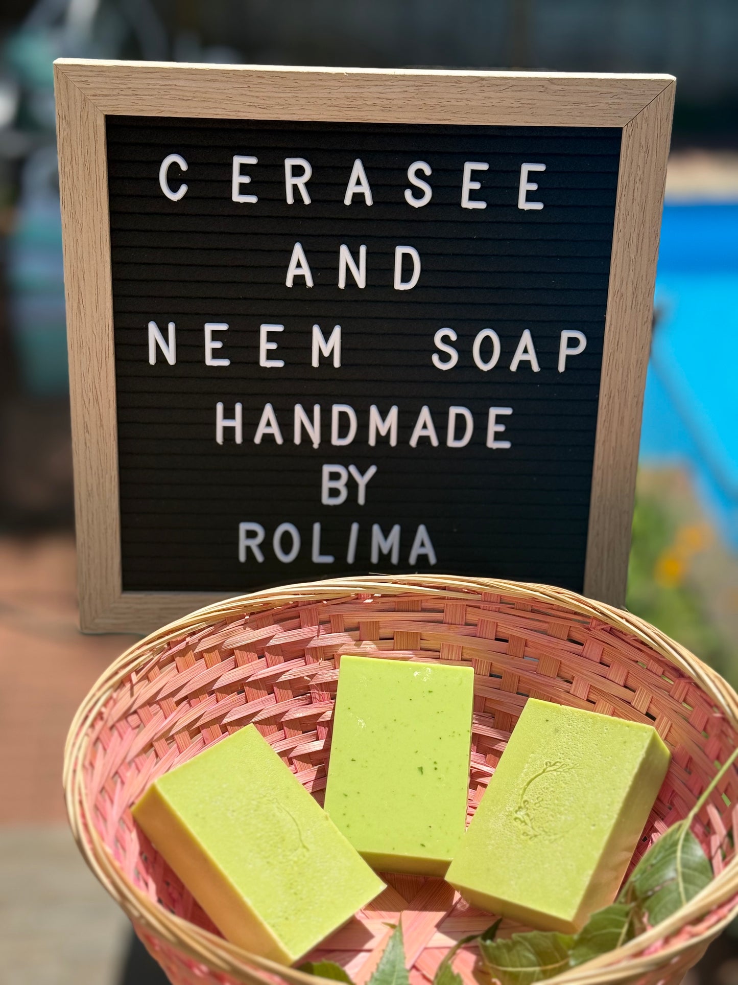 Cerasee and neem soap