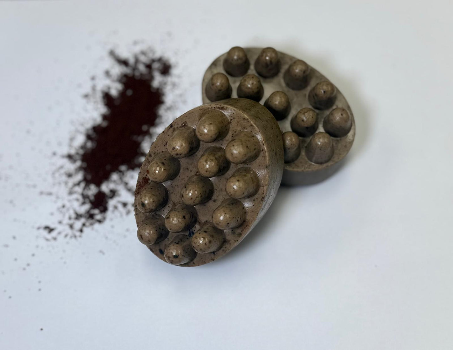 Body scrub coffee soap