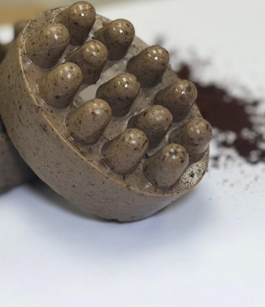 Body scrub coffee soap